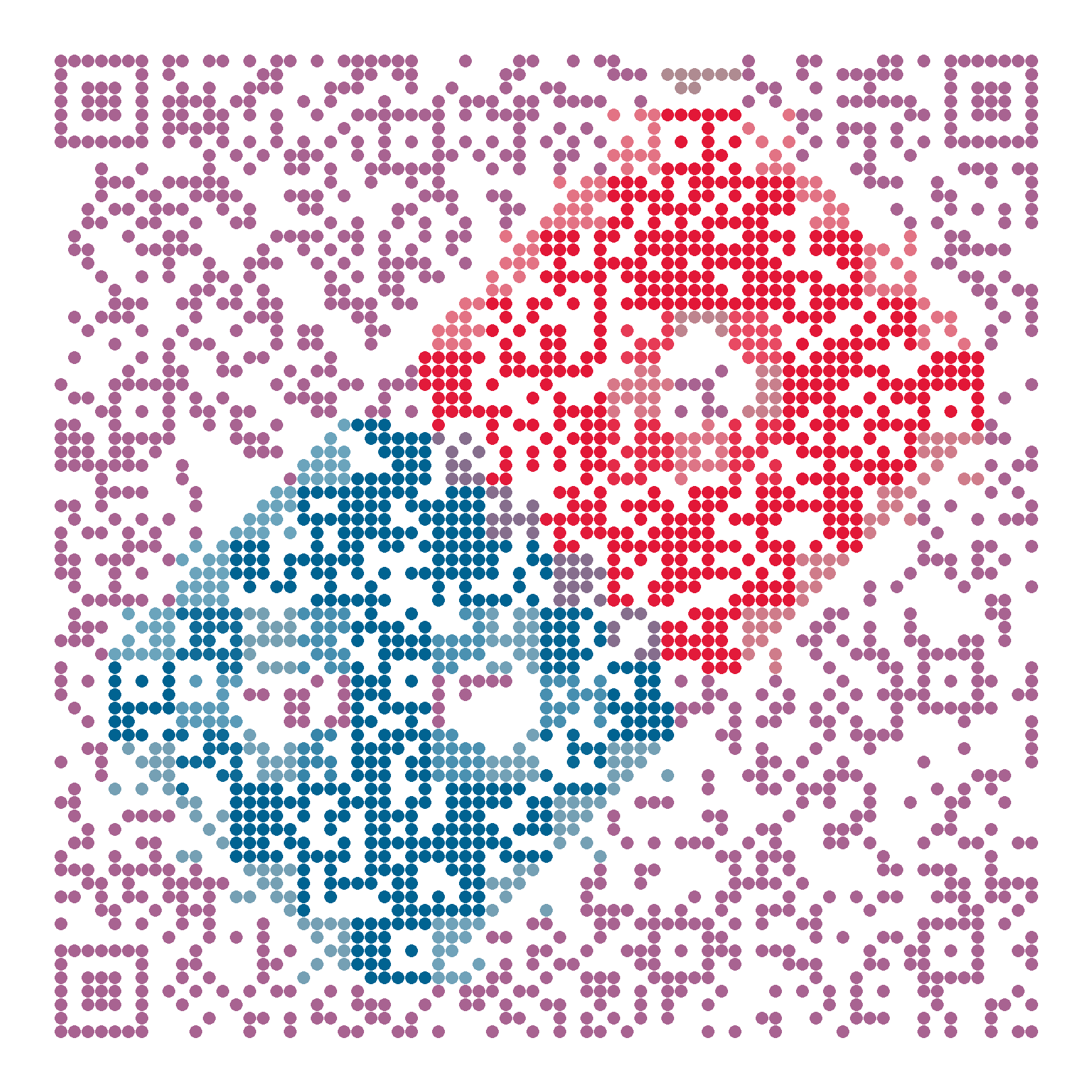 MosaicQR code for dominos.com