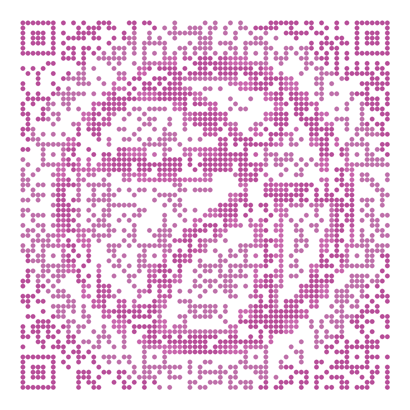 MosaicQR code for dribbble.com
