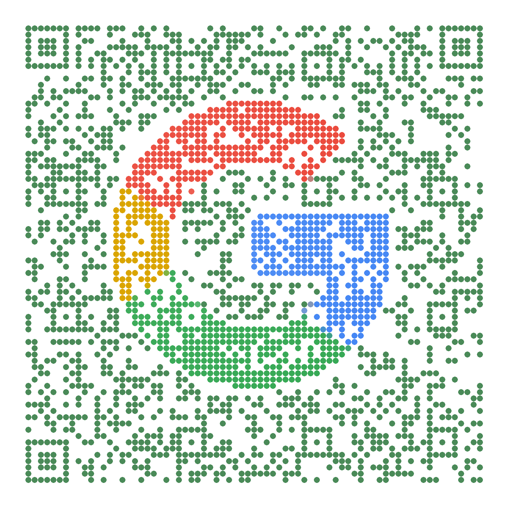 MosaicQR code for google.com