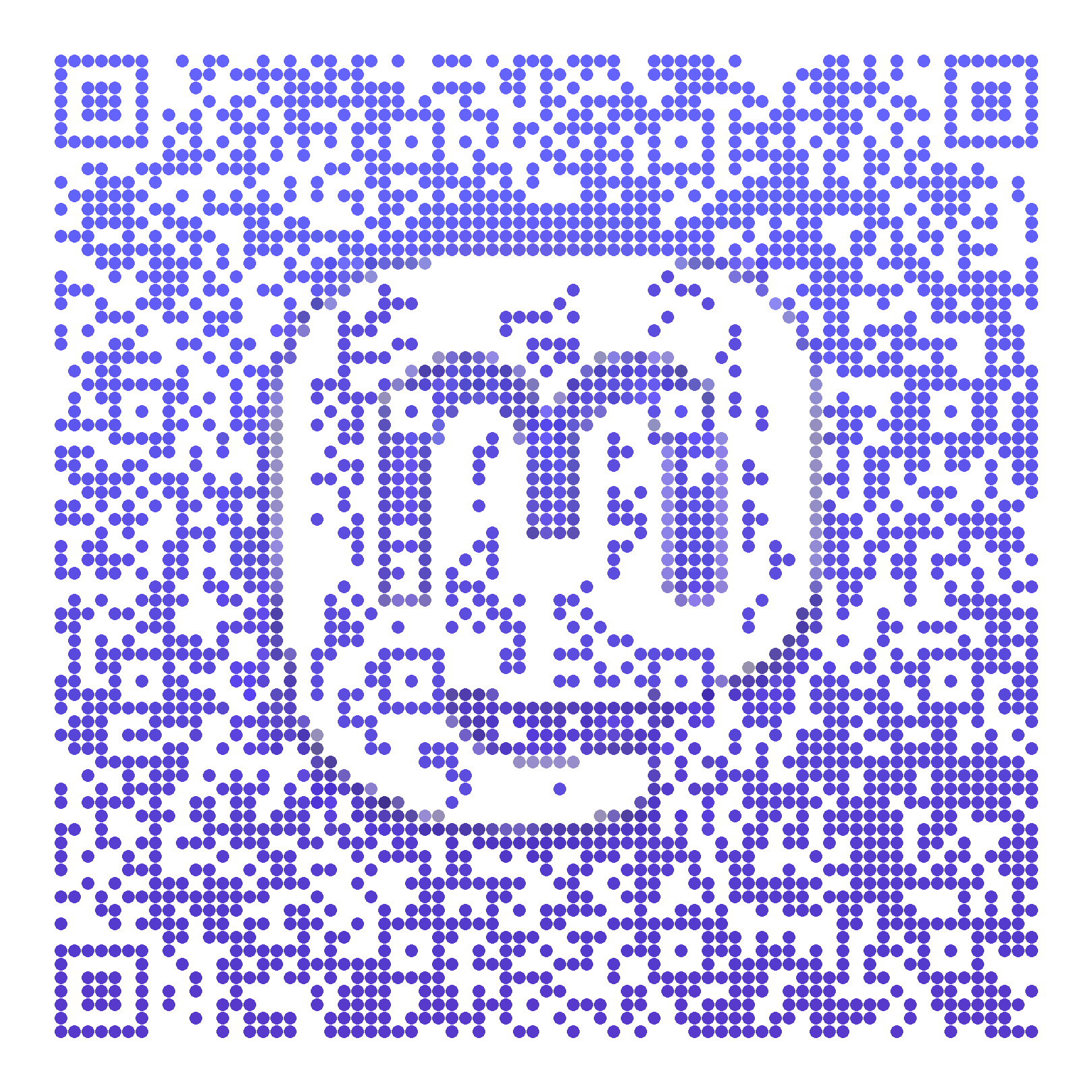MosaicQR code for mastodon.social